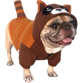 iChoue I am a French Bulldog Bunny Dog Easter Costumes Clothes Sweater Cute Funny for Small Dogs Cold Weather Winter Coats Hoodies Frenchie English Pug Pitbull Corgi Puppy - Pink/Medium