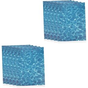 Ripple Water Sticker - 15pcs Self Adhesive Water Texture Paper - Realistic DIY Pool Effect for Diorama, Architectural Models & Miniature Landscapes 11.5X8.25 in in Kuwait