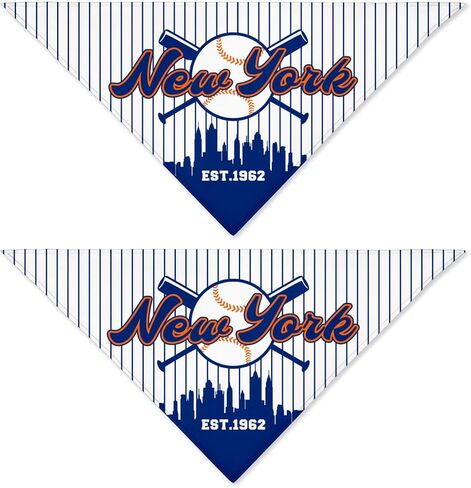 Pet Dog Bandana for Dogs, Baseball Cats Cotton Reversible Triangle Bid Scarf Perfect Game Day Dog Gifts in Saudi Arabia