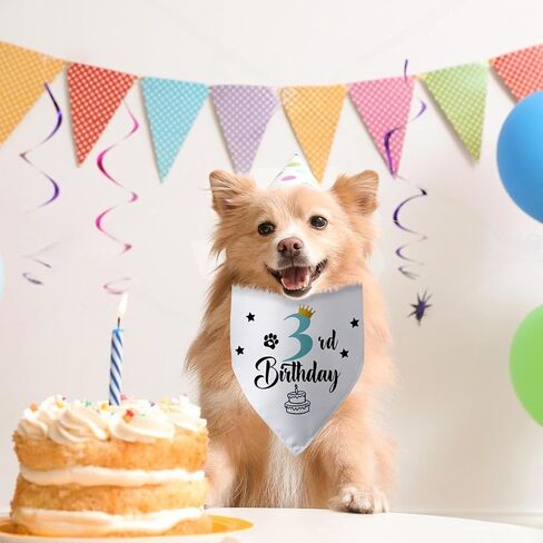 Dog First Birthday Dog Bandanas Dog 1st Birthday Boy Pet Dog Triangle Scarf for Dog Lover Puppy 1st Birthday Girl Birthday Party Decorations Photo Props for Large Medium Small Dog in Saudi Arabia