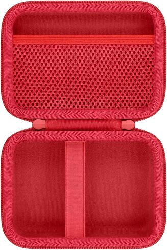 Aenllosi for Phomemo A30 Label Printer Hard Case, Phomemo A30 Mini Label Maker Machine Organizer, Red (Case Only) in Kuwait