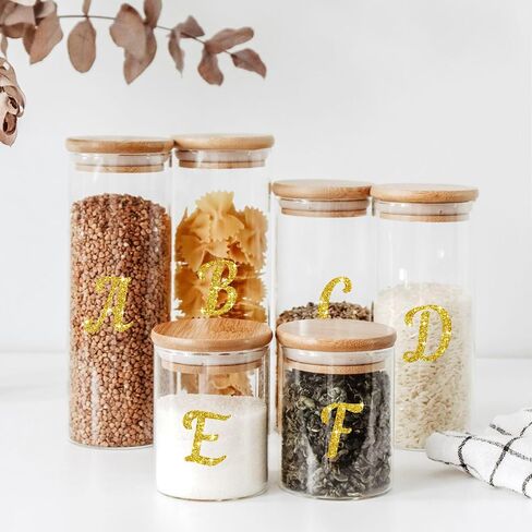 1200 PCS 15 ورقة ملصقات Gold Letters ملصقات أبجدية ألاستيك صغيرة ملصقات رسائل فينيل مقاومة للماء لتصميم CAPTAUTION CAP CAP CUP DICT (الذهب ، 1 بوصة) in Kuwait