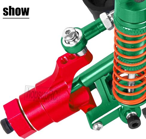 RC Aluminium C-Hubs كتلة التوجيه الكتل العذبة ل 1/18 مربعة الزعنفة Teton Desert Prerunner Rally ، حاملات محاور كعب in Kuwait