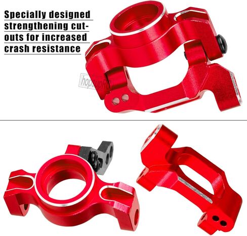 RC Aluminium C-Hubs كتلة التوجيه الكتل العذبة ل 1/18 مربعة الزعنفة Teton Desert Prerunner Rally ، حاملات محاور كعب in Kuwait