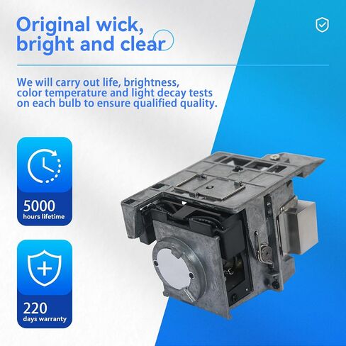 ET-LAD60 ET-LAD60AW ET-LAD60A ET-LAD60W for Panasonic PT-D5000 PT-D6000 PT-D6710 PT-DW6300 PT-DZ6700 PT-D6000ES PT-D6000LS PT-D6000ELS Projector Replacement Lamp Bulb in Kuwait