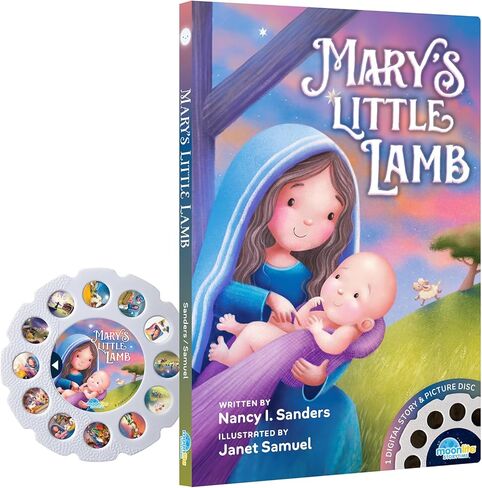 Moonlite Storytime - Lions Don't Lie - A Magical Read Together - Projector Sold Separately - Digital Bible Stories for Kids - Interactive Story Disc - Learning Gifts for Kids Ages 12 Months & Up in Kuwait