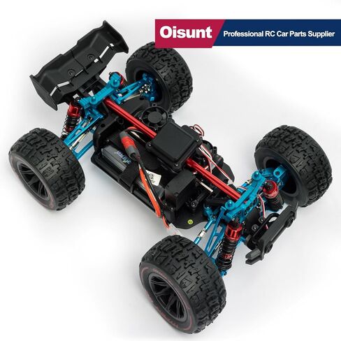F/R Metal Shock Tower and Pillar Replacement Part Set for Hyper GO H14BM, 14209, 14210 1/14th RC Car Upgrades(Red) in Kuwait