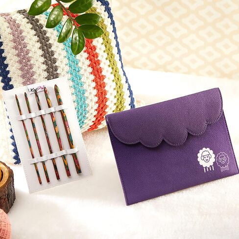 Knitpro Zing مجموعة خطاف الكروشيه Deluxe 1 | 9 أحجام أمريكية (2 مم إلى 6 مم) in Kuwait
