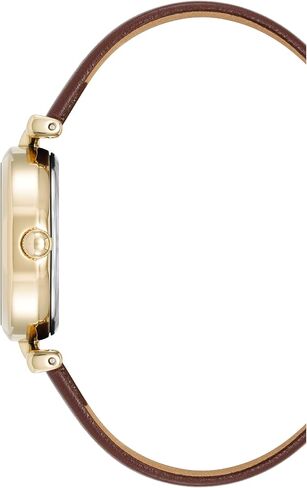 Anne Klein Women's Premium Crystal Accented Sustainable Leather Strap Watch in Saudi Arabia