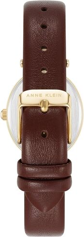 Anne Klein Women's Premium Crystal Accented Sustainable Leather Strap Watch in Saudi Arabia