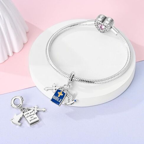 Parmuz Charms for Bracelet Necklace 925 Sterling Silver Beads Dangle Pendant Jewelry Gifts for Women in Kuwait