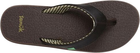 Sanuk Yoga Mat II | Flip Flops for Women | Yoga Sandals For Women | Women's Beach Sandals | Memory Foam Footbed in Kuwait