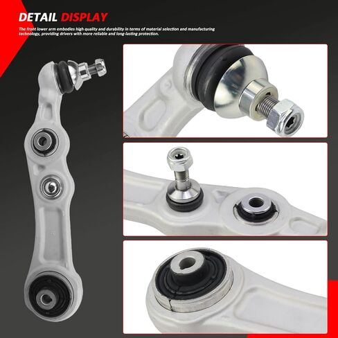 Front Right Lower Control Arm Set for Mercedes-Benz C E Class S205 C205 W213 A238 C180 C200 C300 E200 E260 E300 Replace# 2053302007 2053306610 in Saudi Arabia