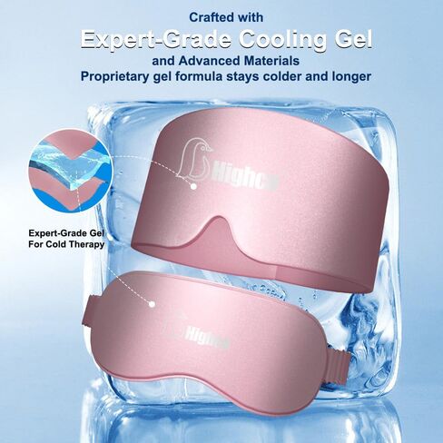 Multifunction Migraine Relief Cap Ice Head Wrap Headache and Migraine Cold Hat,Cooling Gel Headband Neck Ice Wrap for Tension,Puffy Eyes,Stress & Hangover,Migraine Cap (Ice Blue) in Saudi Arabia