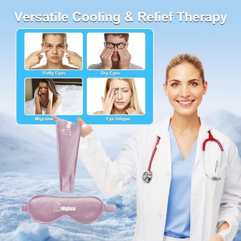 Multifunction Migraine Relief Cap Ice Head Wrap Headache and Migraine Cold Hat,Cooling Gel Headband Neck Ice Wrap for Tension,Puffy Eyes,Stress & Hangover,Migraine Cap (Ice Blue) in Saudi Arabia