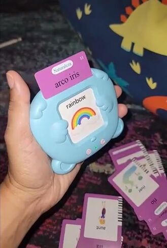 Talking Flash Cards 510 Sight Words Educational Montessori Toys for Toddlers, Autism-Sensory Pocket Speech Therapy Easter Gift for Boys Girls Toy Preschool Learning Resource Easter Gift (255 Cards) in Saudi Arabia