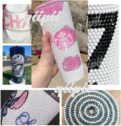 32000PCS 3mm White Resin Rhinestones for Crafting Pure White Flatback Jelly Resin Stones Big Bulk SS10 Non-Hotfix Diamonds Gems for Nails Face Eyes Makeup Body Mugs Tumblers Bottles DIY Crafts in Saudi Arabia