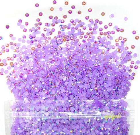 32000PCS 3mm White Resin Rhinestones for Crafting Pure White Flatback Jelly Resin Stones Big Bulk SS10 Non-Hotfix Diamonds Gems for Nails Face Eyes Makeup Body Mugs Tumblers Bottles DIY Crafts in Saudi Arabia