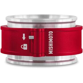 Mishimoto MMCLAMP-QD-30RD Quick Release Clamp Assembly, 3" Red