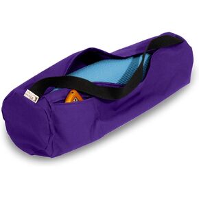 Bean Products Yoga Mat Bags from A Multitude of Cotton Colors - 2 Sizes - Choose Large for Standard Mats or Extra Large for Oversize or more room for accessories