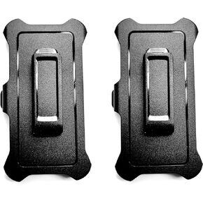 حافظة بمشبك حزام بديل لجراب سلسلة OtterBox Defender Apple iPhone 12، iPhone 12Pro، iPhone 13، iPhone 13Pro - 6.1 بوصة (عبوتان)