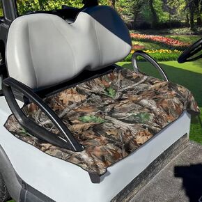 Golf Cart Seat Covers for Summer Universal Golf Cart Accessories Reusable Seat Cover Blanket Soft and Comfortable Fabric Seat Protector