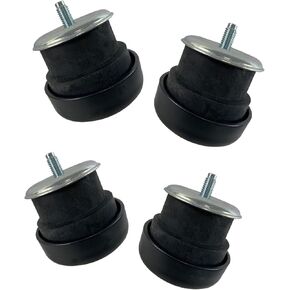 Body Mount Kit Set of 4 for 94-04 Chevy S10 Pickup Chevy GMC Sonoma 1994-2004 924-181 Upper & Lower Bushings, Retainer Bolt Position 2 or 3