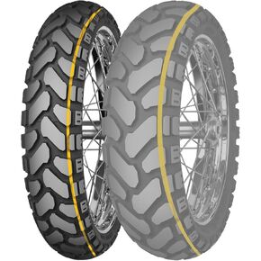 إطار رياضي مزدوج للدراجة النارية Mitas Enduro Trail+ E-07+ Dakar 120/70B19 60T in Kuwait