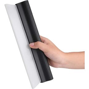 Car Squeegee for Drying,Silicone Window Squeegee Windshield Squeegee Water Blade for Car Drying Shower Doors,Windows and Mirrors,Bathroom Tiles,Countertops Black