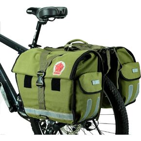 حقيبة دراجة ArcEnCiel، سلال دراجات مقاومة للماء ذات سعة كبيرة، حقيبة حامل للمقعد الخلفي - غطاء للمطر متضمن in Kuwait