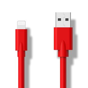 كابل شاحن USB 2.0 إلى Lightning معتمد من MFi لهاتف iPhone 12 11 Pro Max X XR XS 8 (أصفر)