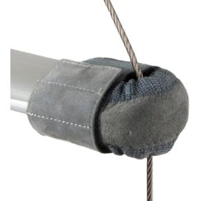 Spreader Boot in Leather for Sailboats | UV Protected Leather Spreader Boot with Velcro Hook and Loop Fastener | Rapid & Easy to Set up
