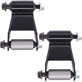 NewYall Pack of 2 Rear Leaf Spring Shackle