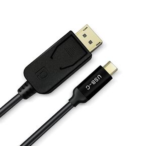 USB c to displayport Cable USB-c to displayport Type c to displayport 1.4 USB-c to dp 8K@60Hz Thunderbolt 4 to displayport 4K 144Hz G-Sync Compatible - for iPhone15 (C to DP 6.6FT)