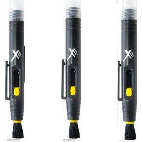 Acuvar 3 Pieces Multifunction Lens Cleaning Pen Brush, Lens Brush Camera Screen Cleaning Pen for Camera, SLR, Telescope, Magnifying Glass, Phone