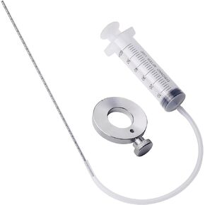 Motorcycle Fork Oil Level Tool Fork Oil Level Adjuster Fork Oil Tool Kit Fork Oil Tool Gauge Suspension Level Tuning Syringe Capacity 60ml Shock Adjuster with Adjustable Ring
