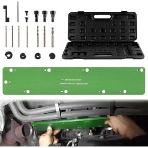 Exhaust Manifold Template Removal Kit 71500, Compatible with Dodge 5.7L Hemi Motors - Remove Broken Exhaust Manifold Bolt Stud Drill Without Damaging Cylinder Head