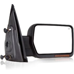 ECCPP L+R Power Towing Mirrors Heated Puddle Signal Lights for 2007-2014 for Ford for F150 Side View Pair Set