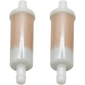 2 Pack 3/8" Fuel Filter Replacement for SIERRA 18-7831 Yamaha GP1-U775C-10-00 Mercury Marine 802128A1 802128 OMC Johnson Evinrude 398319