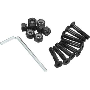 PATIKIL Skateboard Hardware Kit, Mounting Screws Hex Head Bolts Nuts Set with Spanner for Longboard Cruiser