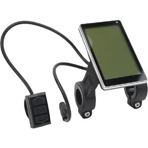 شاشة عرض Ebike، شاشة لوحة LCD 6 Pin E Scooter M5، 24V 36V 48V 60V شاشة محرك الدراجة الكهربائية المقاومة للماء، ملحقات الدراجة الكهربائية للدراجات الكهربائية ذات المقود 31.8 22.2 مم in Kuwait