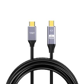 USB C(The Source) to Mini Displayport Cable, 4K@60hz 6ft USB Type C(Thunderbolt 3) to Mini DP Video Convert Cable Support Screen Mirroring Mode & Extend Mode (Black 6ft)