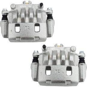 BRTEC فرجار فرامل القرص الأمامي 19B2682B 19B2683B لسوبارو 2002-2014 ليجاسي/أوتباك لسوبارو باجا/كروستريك/فورستر/إمبريزا لـ 05-06 ساب 9-2X-السائق الأمامي والركاب الجانب الفرامل الفرجار