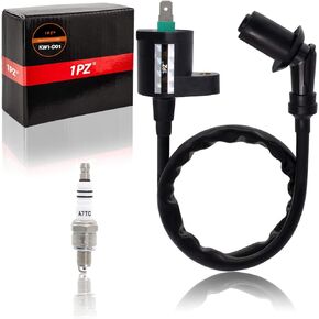 1PZ KW1-D01 Ignition Coil Spark Plug Replacement for Honda XR50 XR70 XR80 XR100 CRF50 CRF70 CRF80 CRF100