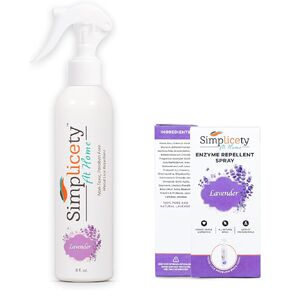 SIMPLICETY® Lice Spray, Natural Ingredients Lice Treatment Spray, Highly Effective 8 fl oz Lice Spray for Kids (Lavender)
