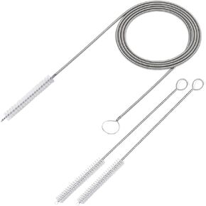 Long Wire Brush sunroof Drain Cleaning Tool for car and Fridge 60-inch X 2/5 inch