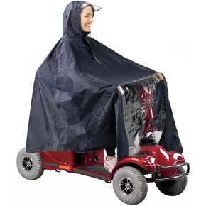 Mobility Scooter Cover,Waterproof Scooter Cover for Outdoor Storage,Heavy Duty Electric Mobility Scooter Accessories All-Weather Protection Cover - 48 x 22 x 38 Inch