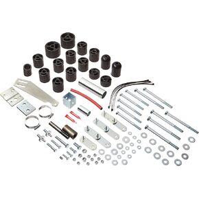 Performance Accessories, Jeep Wrangler TJ/TJL 5-Speed Manual/Auto 4WD Only 2" Body Lift Kit, fits 1997 to 2006, PA972, Made in America