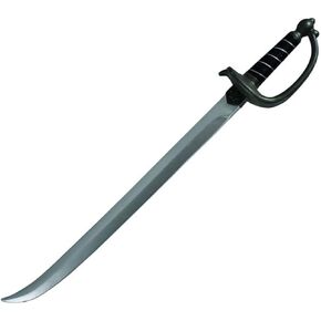 Hero's Edge G-BL005 Foam Pirate Sword, 30",Silver