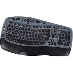 غطاء لوحة المفاتيح لـ Logitech K350 MK570 MK550 غطاء لوحة المفاتيح لـ Logitech K350 MK550 MK570 ملحقات حماية لوحة المفاتيح اللاسلكية، وردي متدرج in Kuwait